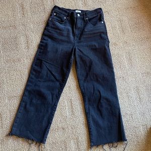 Wide leg crop Jean